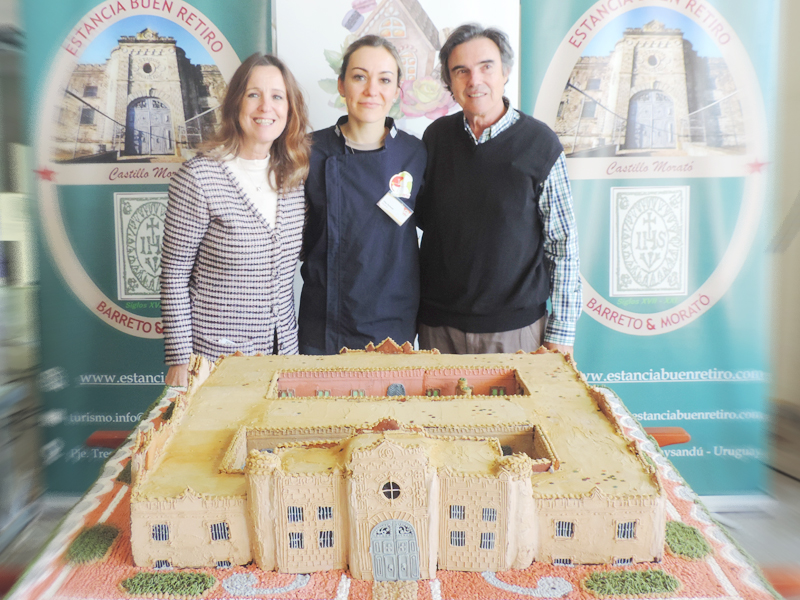 Cocinarte - El Castillo Morató en galletas de jengibre por Olga Barbash